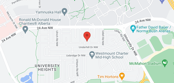 map of 3208 UPLANDS Place NW